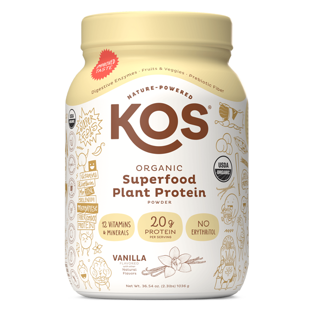 KOS Superfood Plant Protein Powder - Vanilla