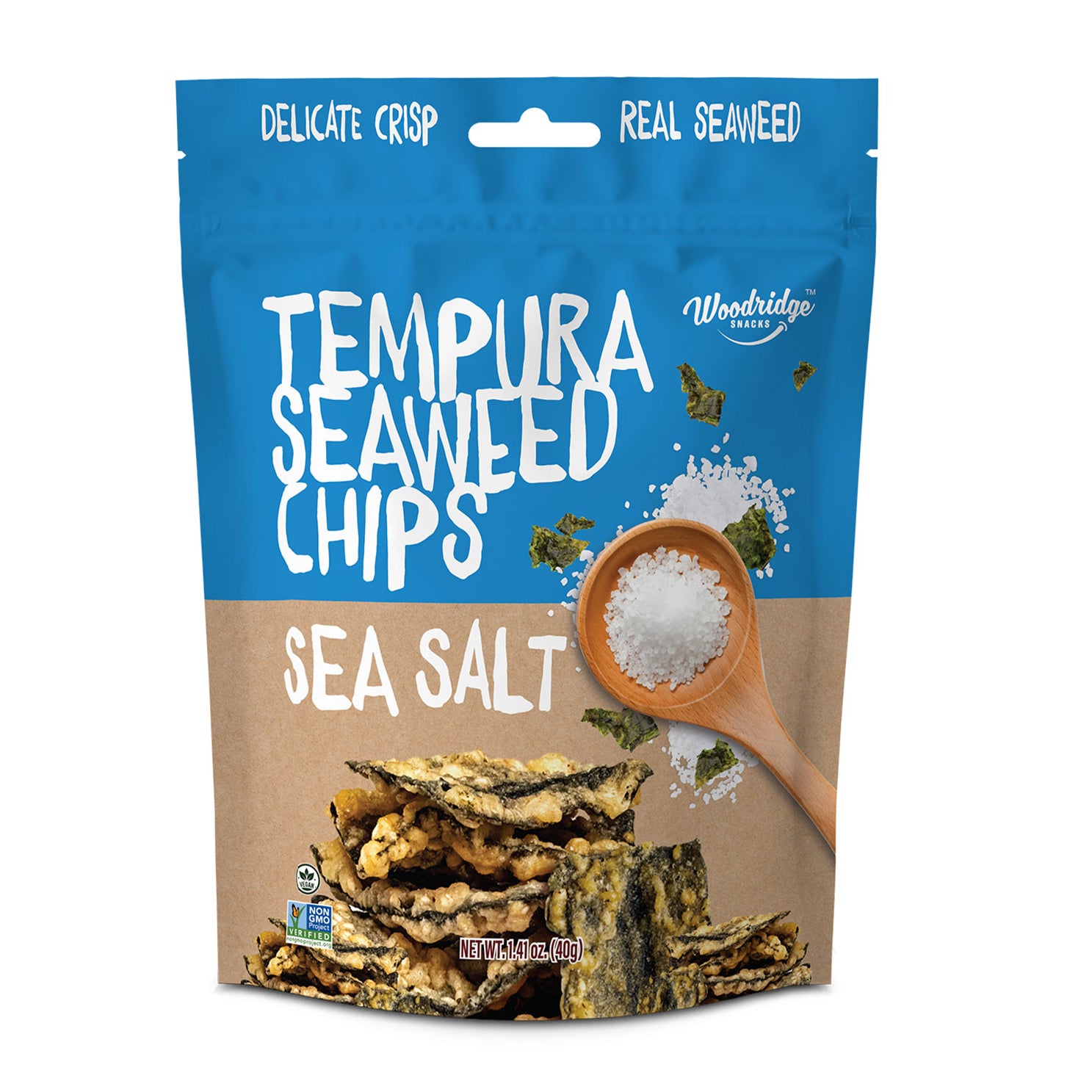 Woodridge Snacks Sea Salt Tempura Seaweed Chips