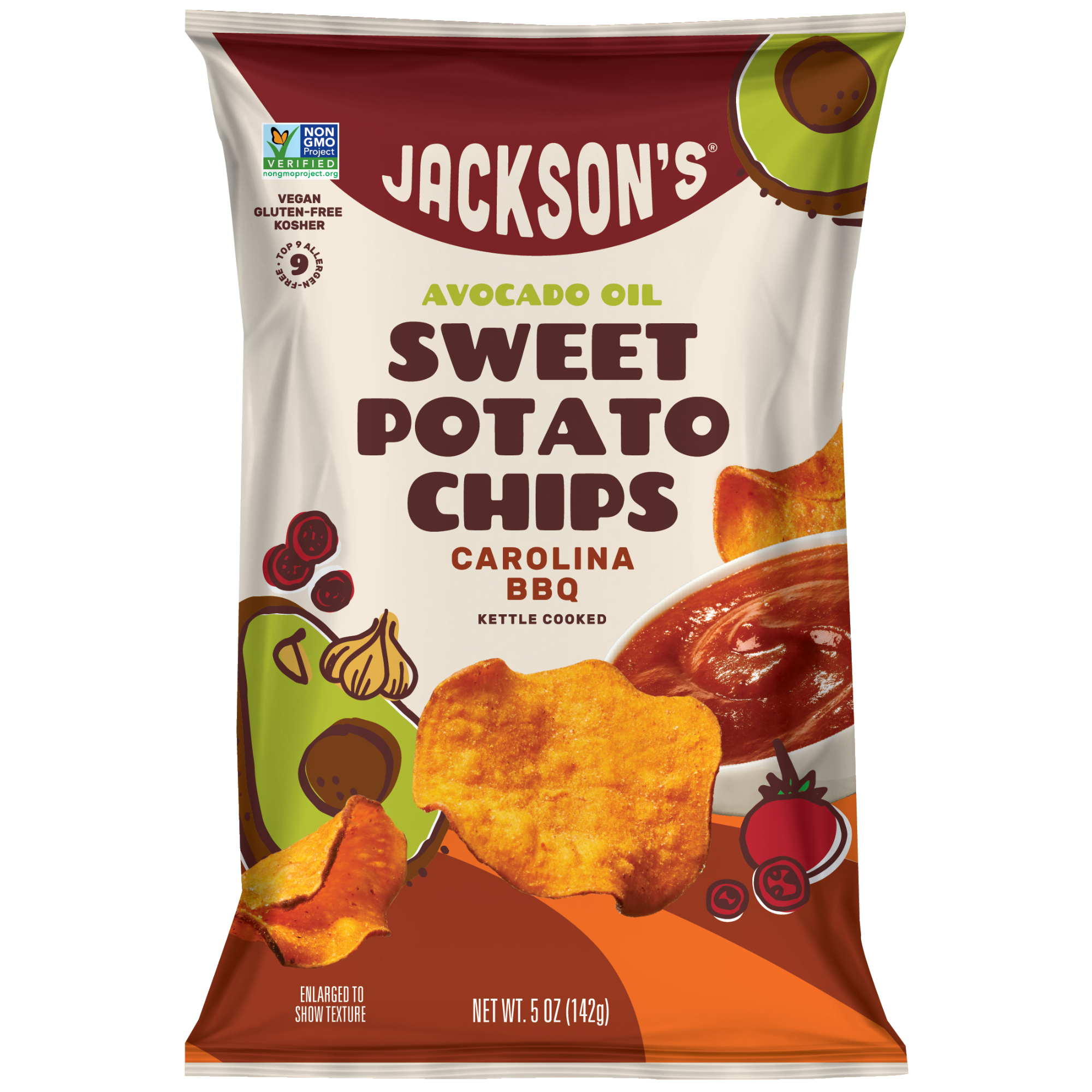 Jackson's Carolina Barbecue Sweet Potato Chips