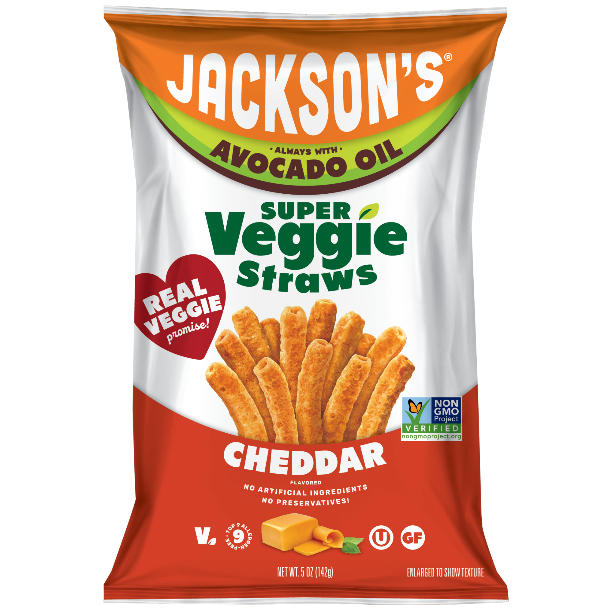 Jackson's Cheddar Super Veggie Straws