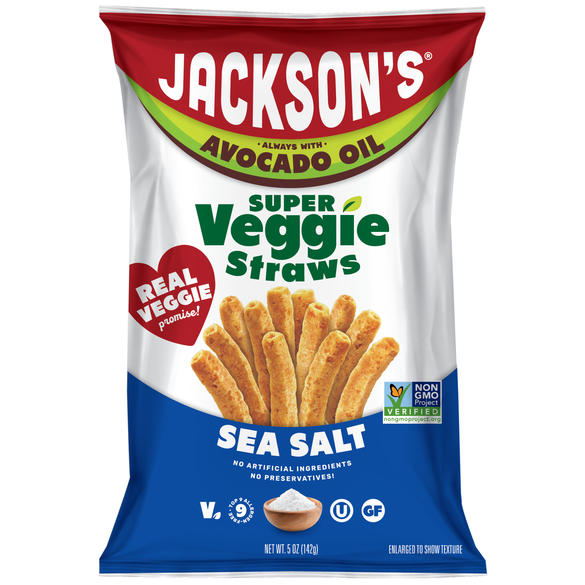 Jackson's Sea Salt Super Veggie Straws