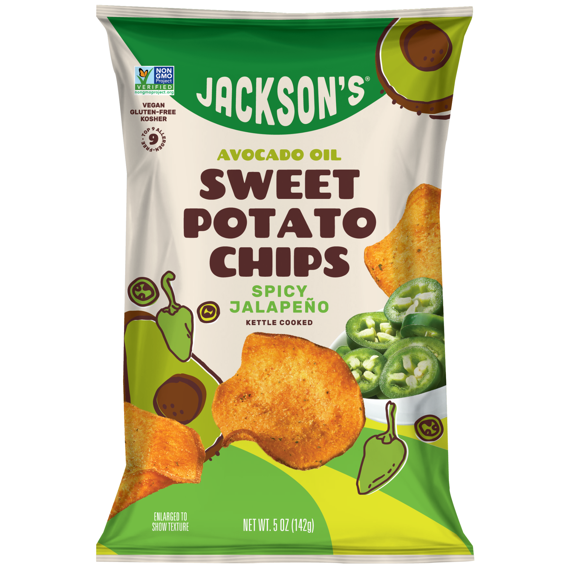 Jackson's Spicy Jalapeno Sweet Potato Chips
