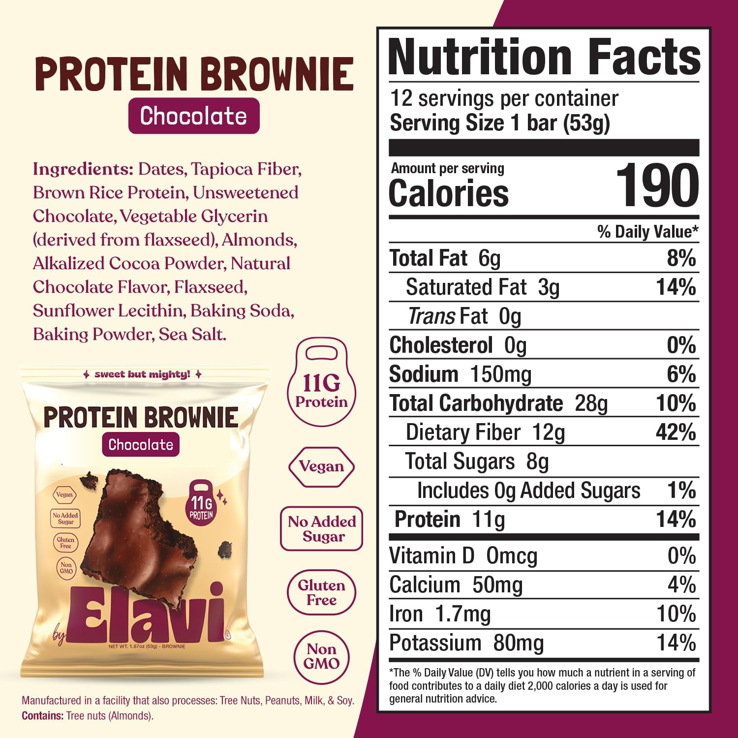 Elavi Protein Brownies