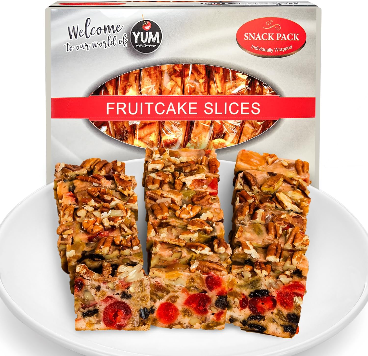 Beatrice Bakery Co Grandma's Original Fruitcake Slices (22 Slices)