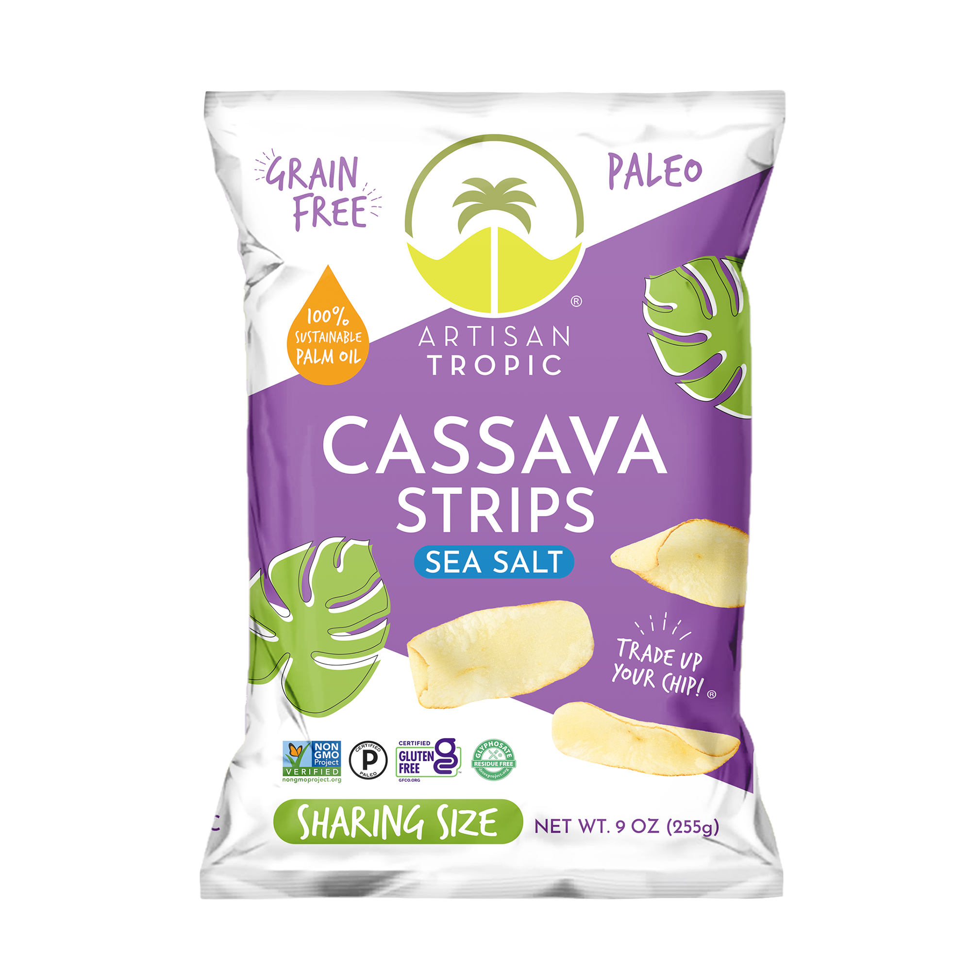 Artisan Tropic Sea Salt Cassava Strips (9 Ounces)