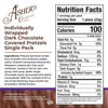 Asher's Individually Wrapped Dark Chocolate Pretzels 18 Count
