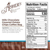 Asher's Milk Chocolate Potato Chips 8oz
