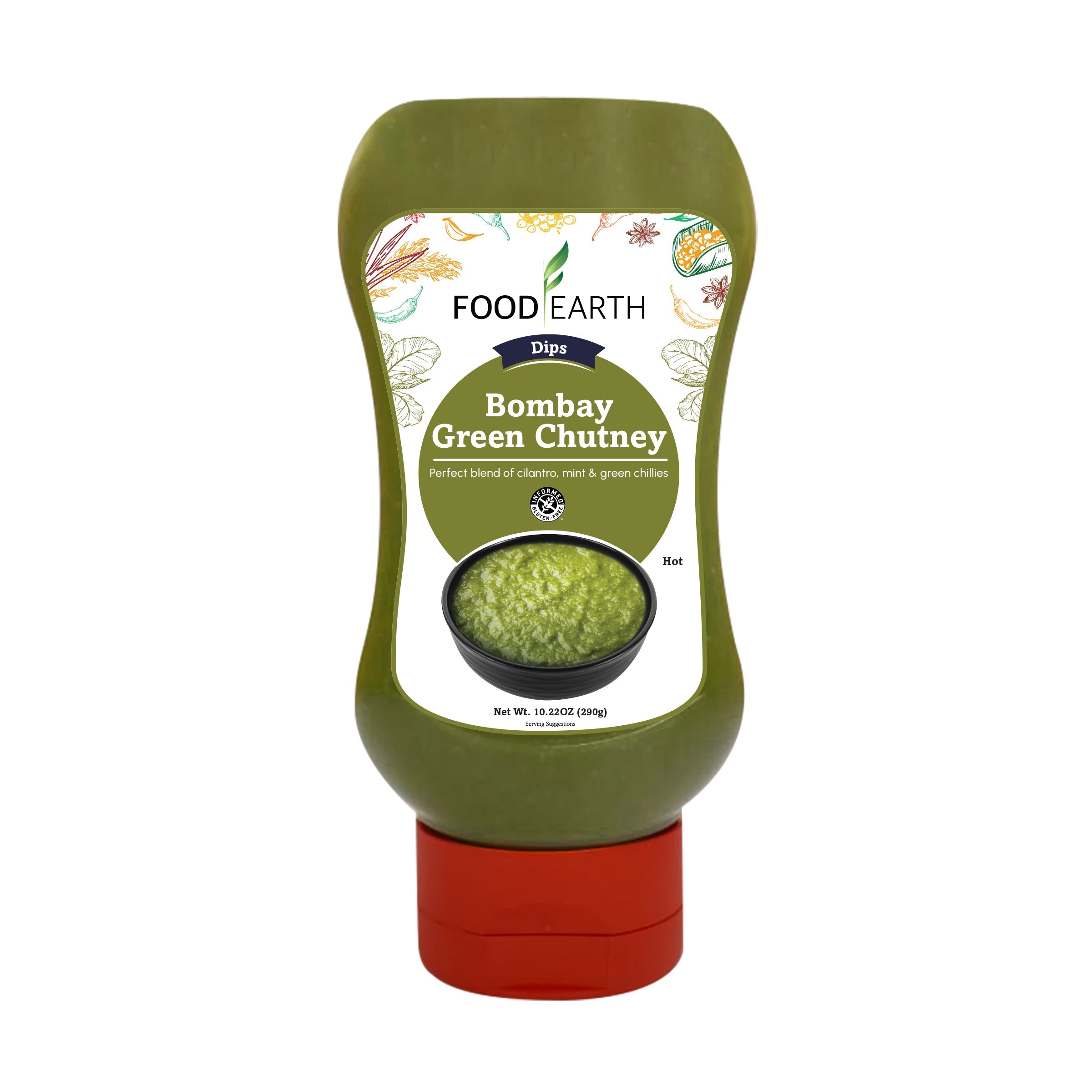 Food Earth Bombay Green Chutney Dip
