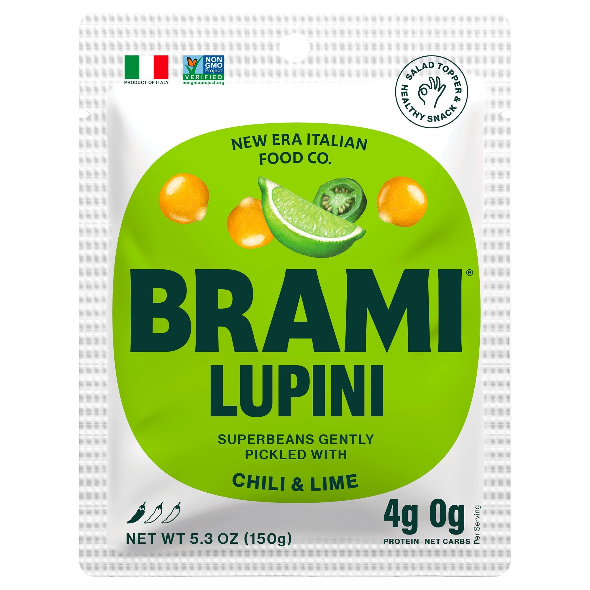 Brami Chili and Lime Lupini Beans
