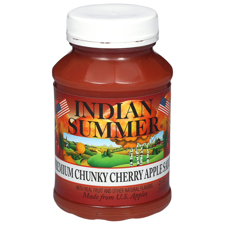 Indian Summer Chunky Cherry Apple Sauce (23 Ounces)