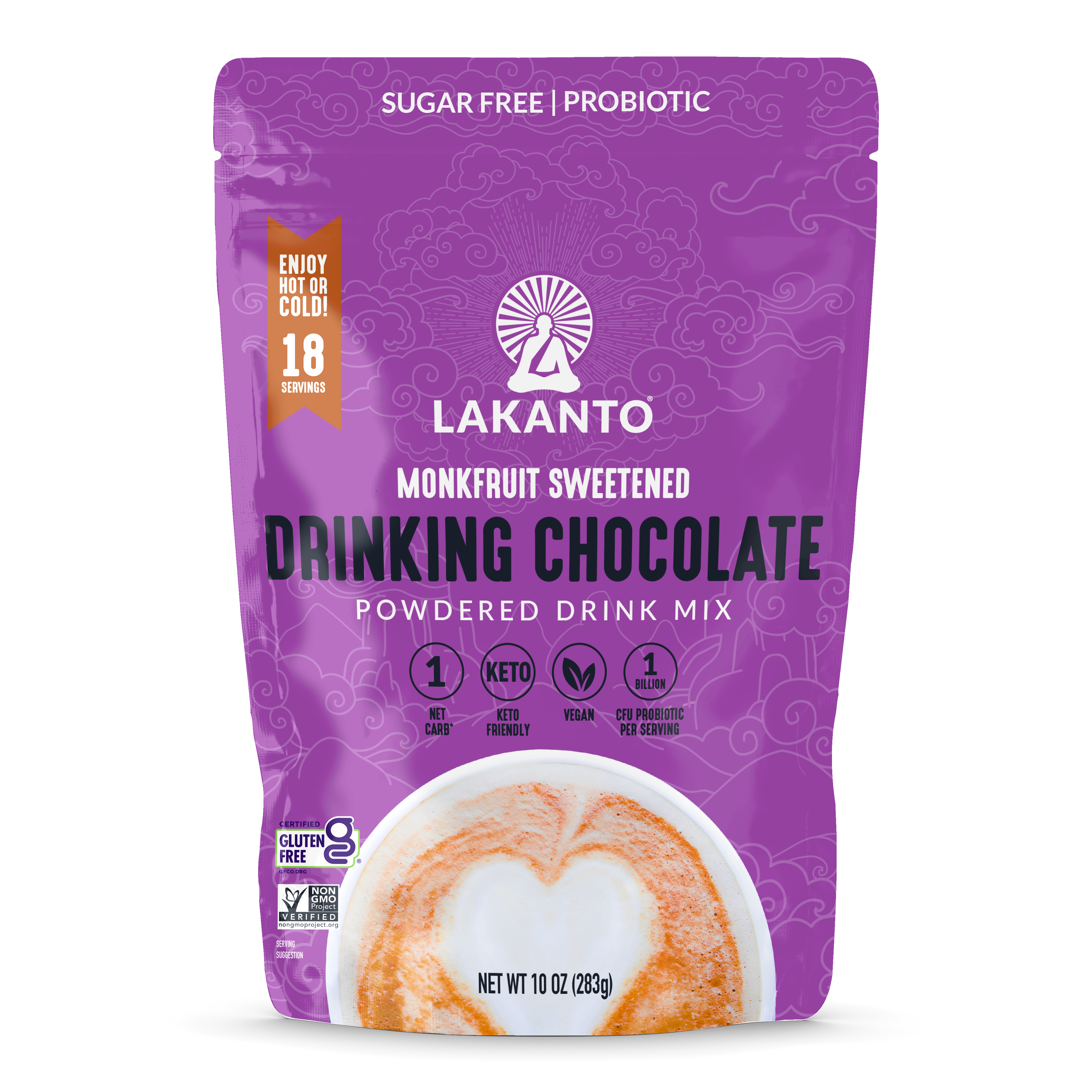 LAKANTO Drinking Chocolate Mix