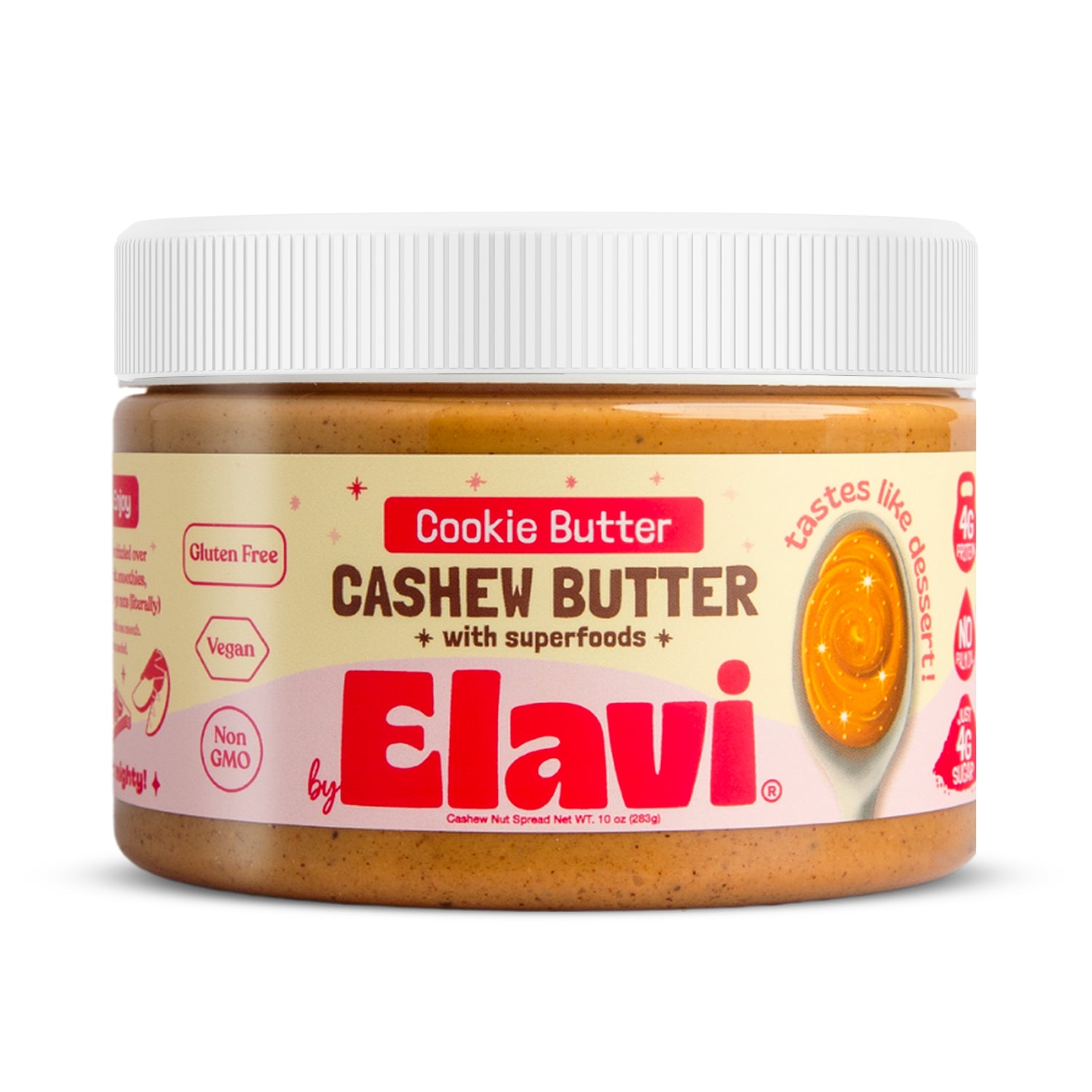 Elavi Cookie Butter Cashew Butter