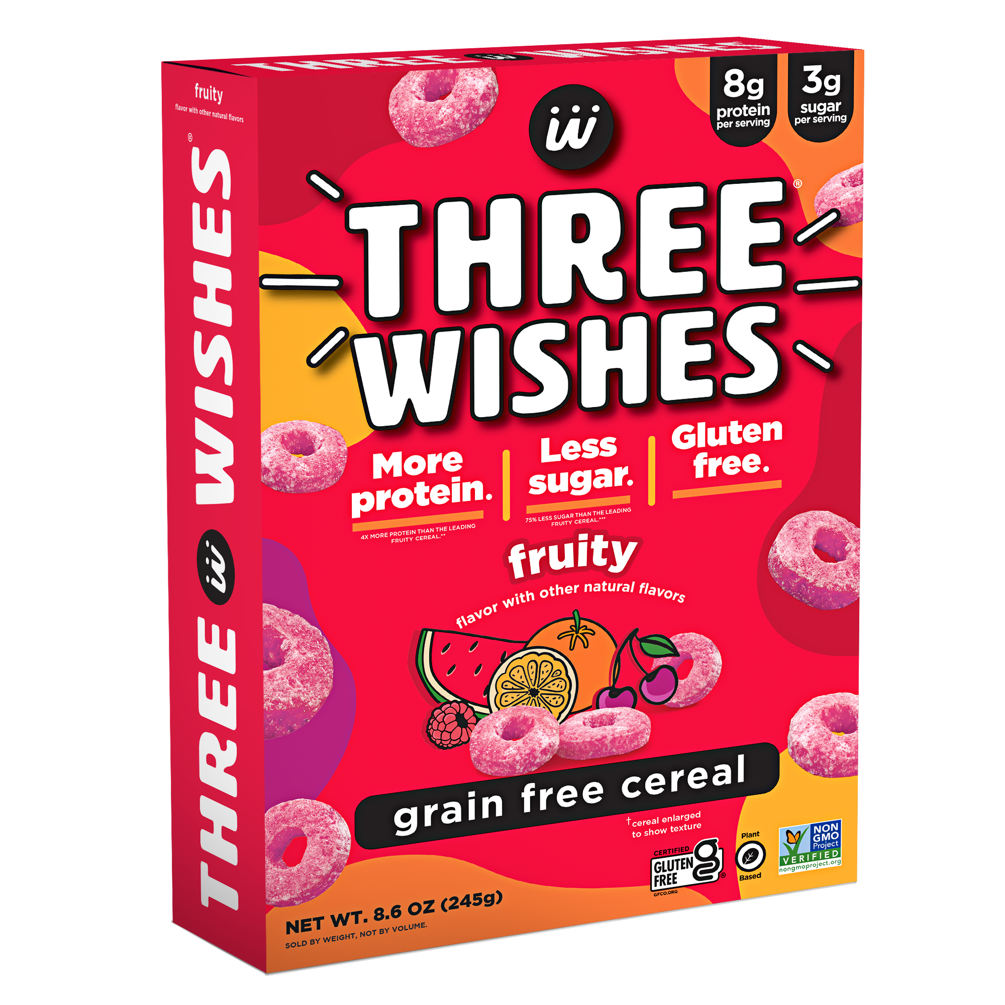 Three Wishes Grain Free Cereal Fruity