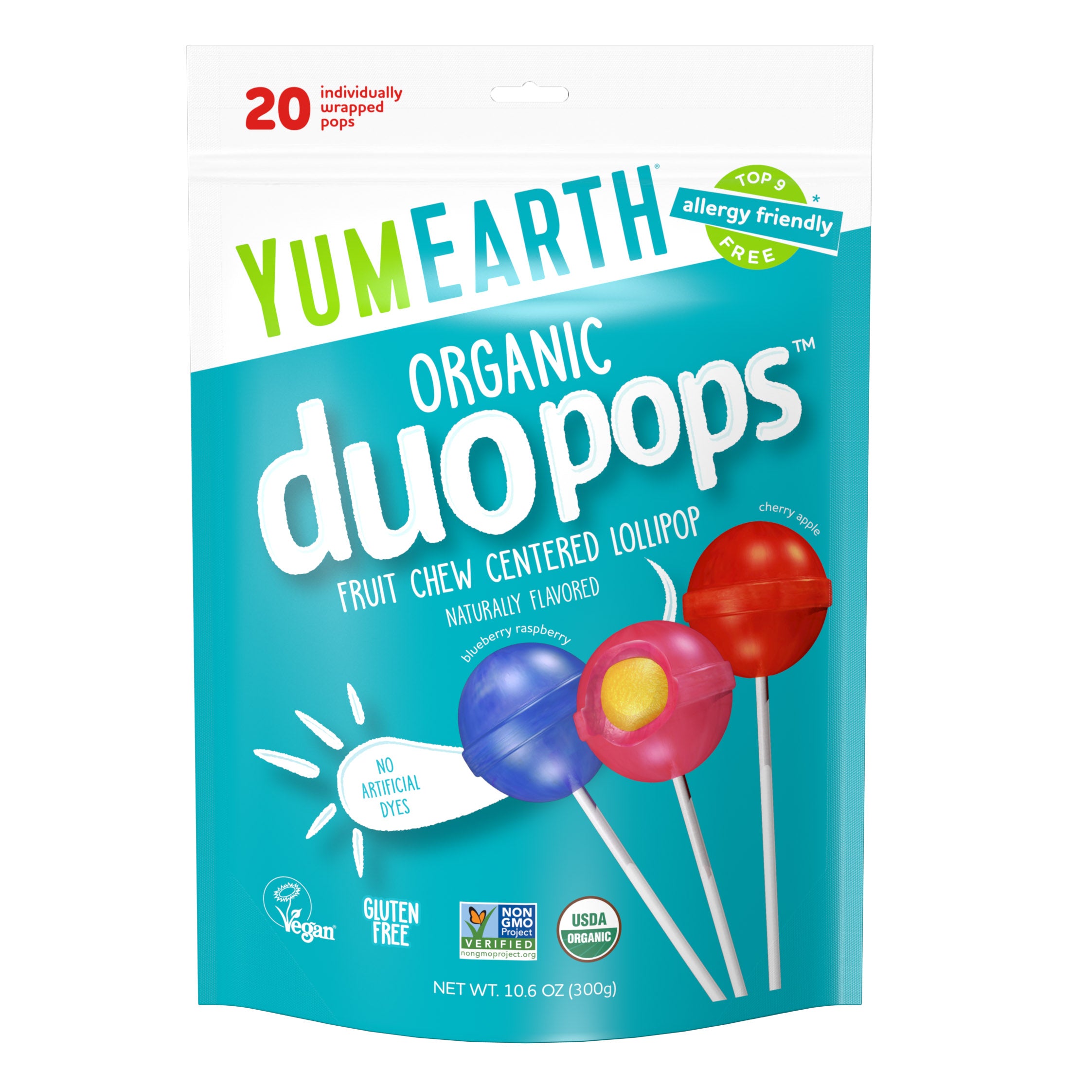 YumEarth Organic Duo Pops (20 Count)