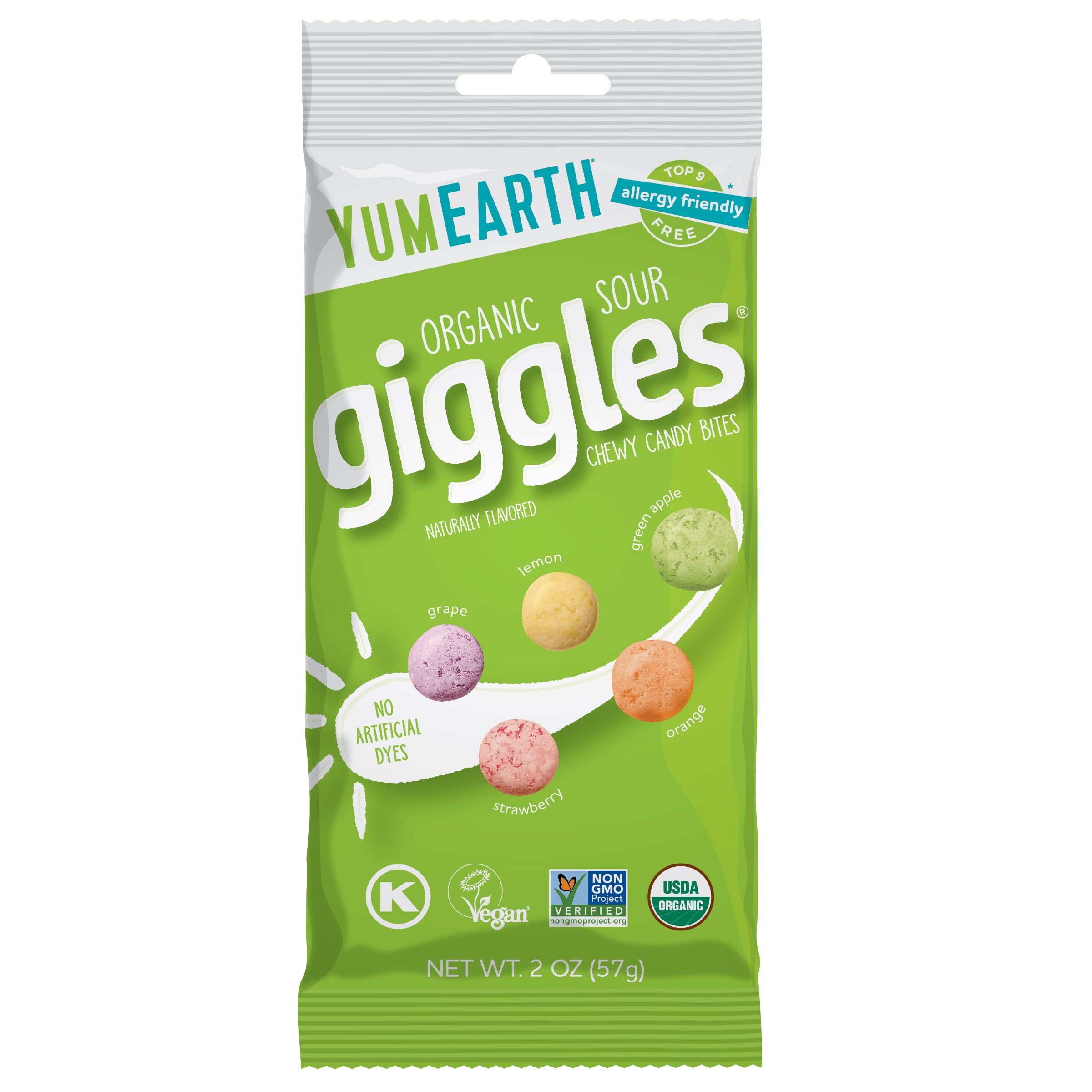YumEarth Organic Sour Giggles Snack Packs (12 Count)