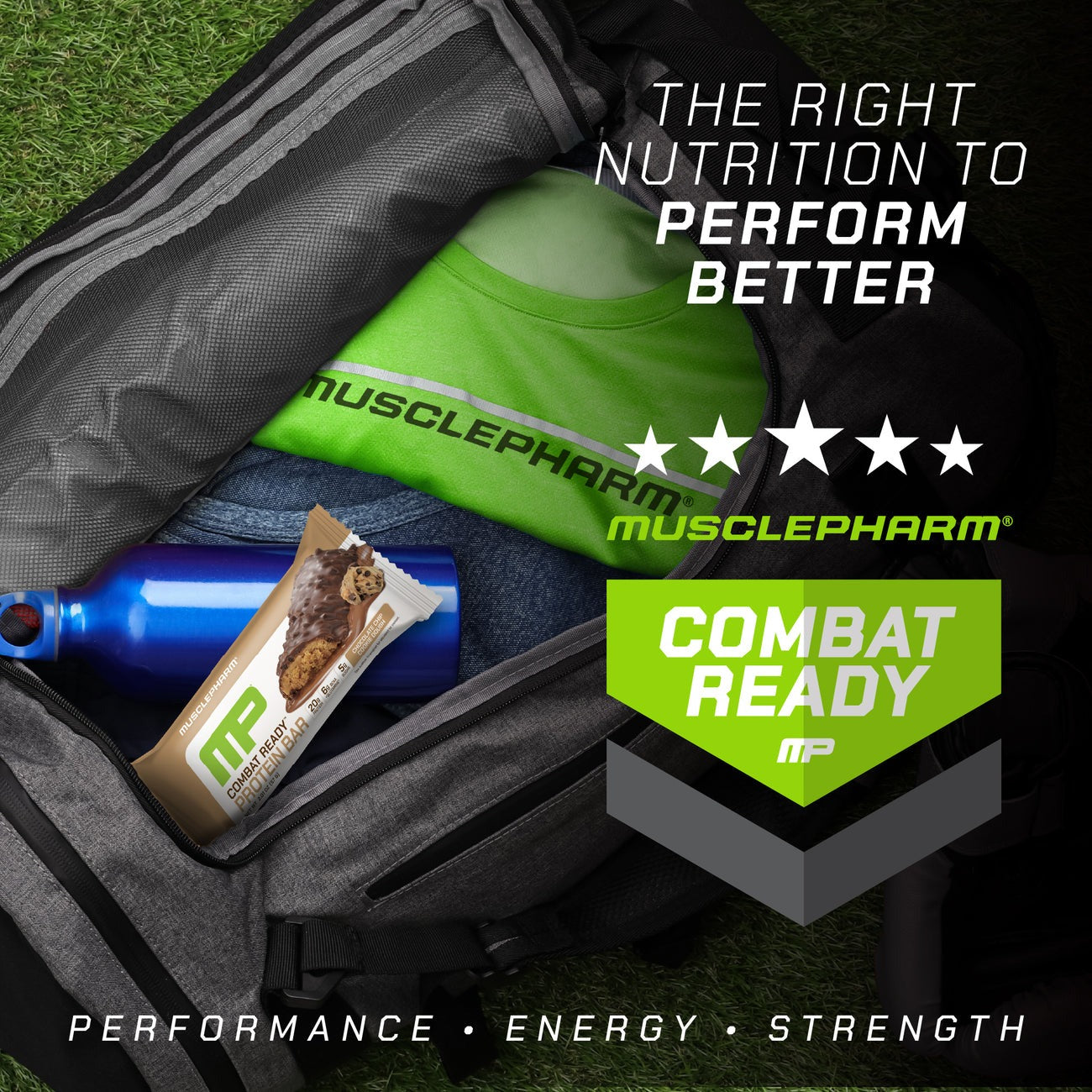 The Right Nutrition to Perform Better - Combat Ready - Performance, Energy, Strength