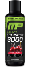 MusclePharm Liquid L-Carnitine 3000 - Sour Cherry