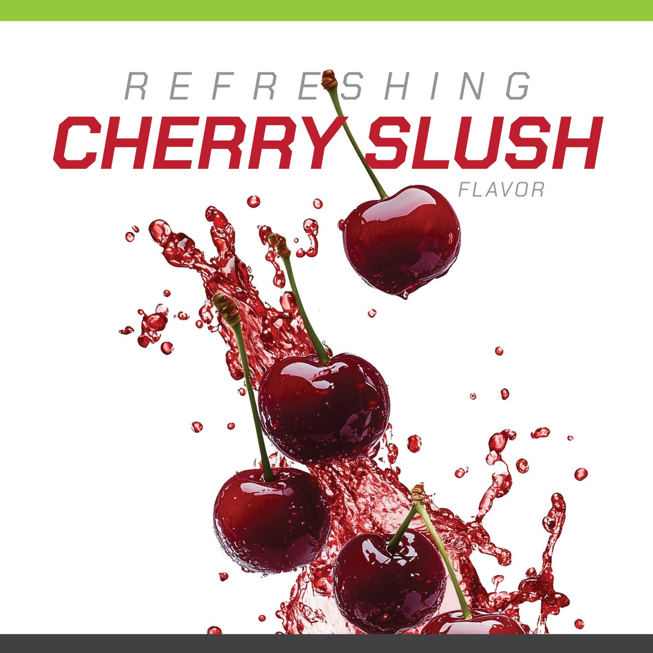 Refreshing Cherry Slush Flavor
