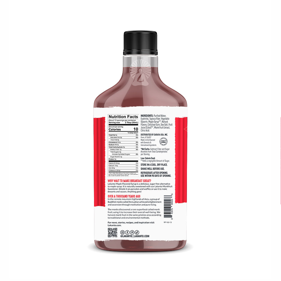 LAKANTO Original Maple Flavored Syrup