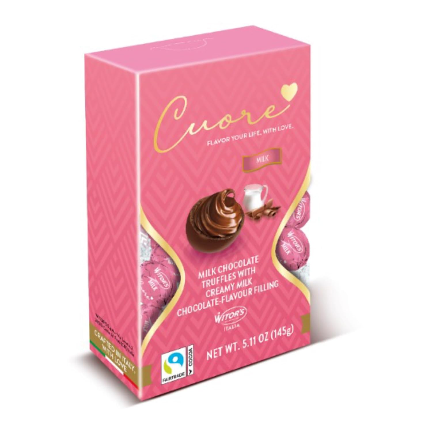 Witor's Milk Chocolates Cuore Chocolate Truffles