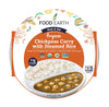 Food Earth Organic Chickpeas Curry with Steamed Rice