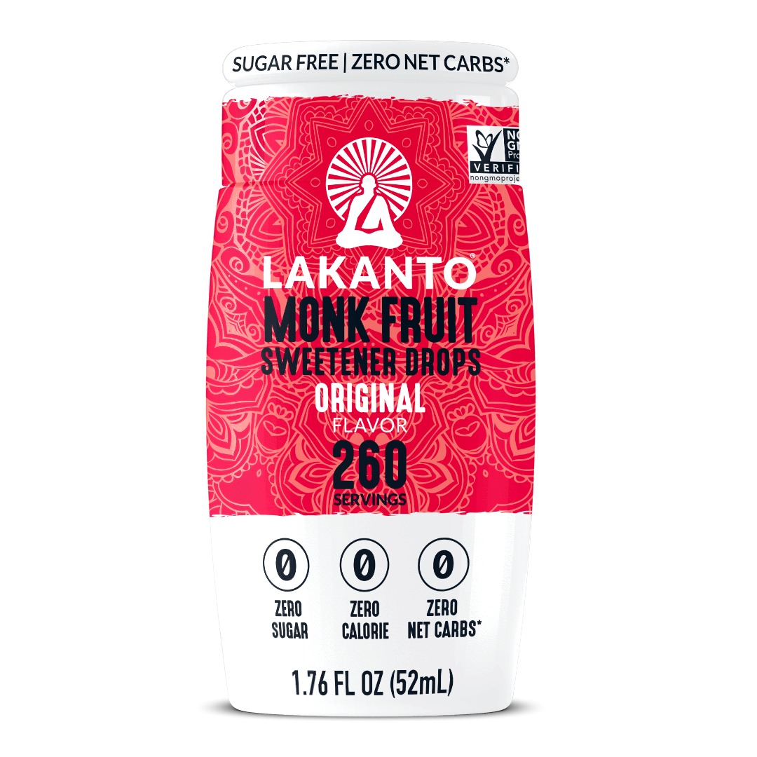 LAKANTO Original Monk Fruit Sweetener Drops