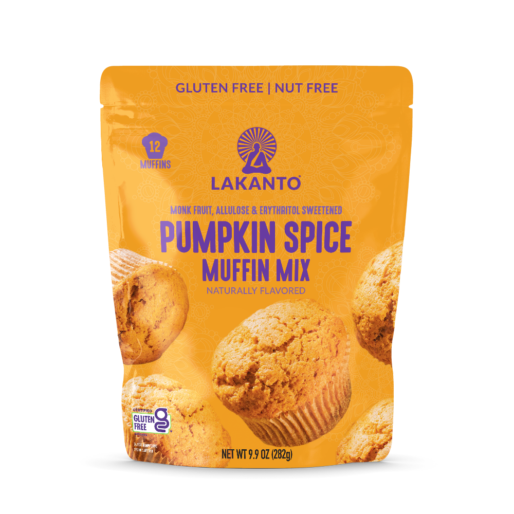 LAKANTO Gluten-Free Pumpkin Spice Muffin Mix