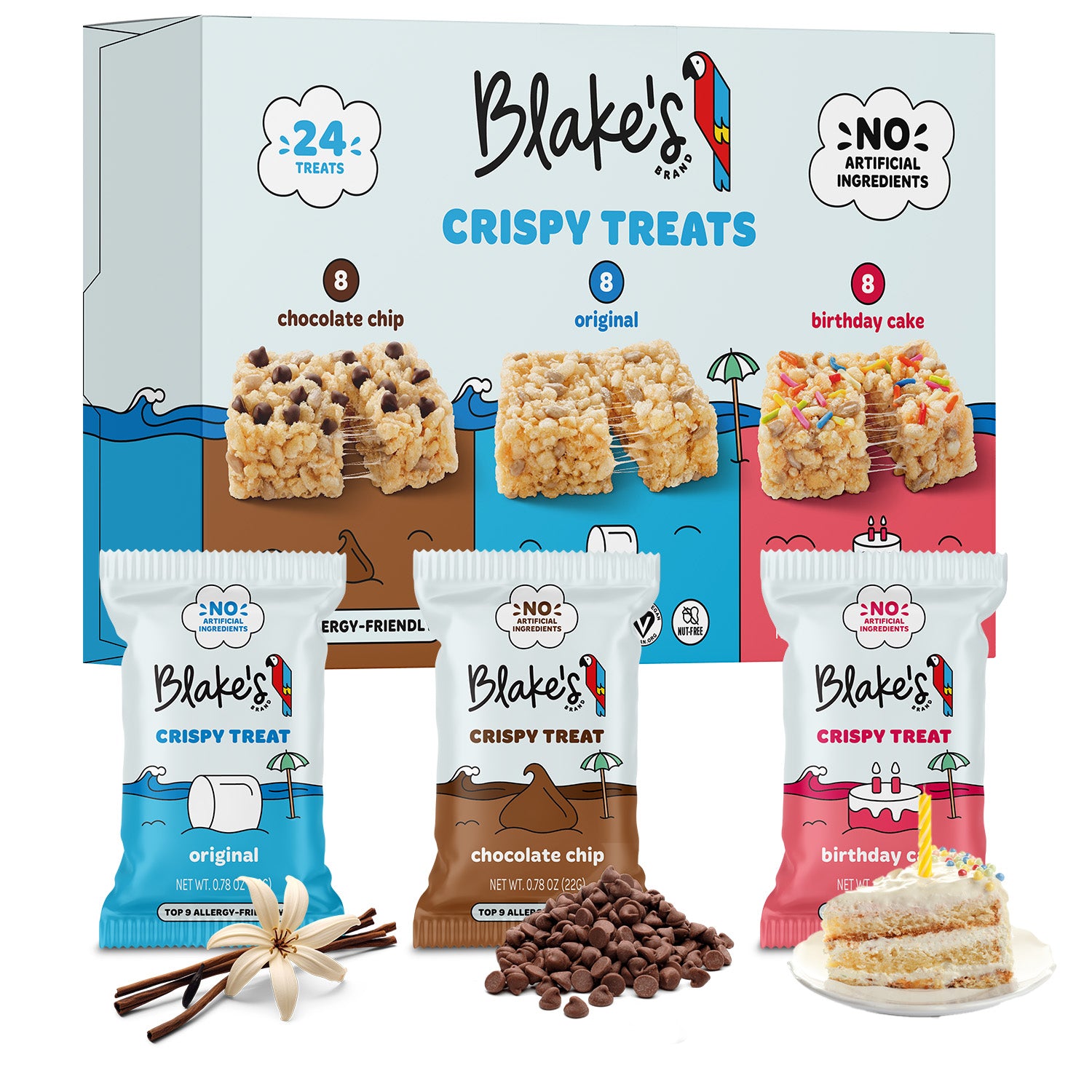 Blake's Crispy Treat Variety Pack (24 Count)