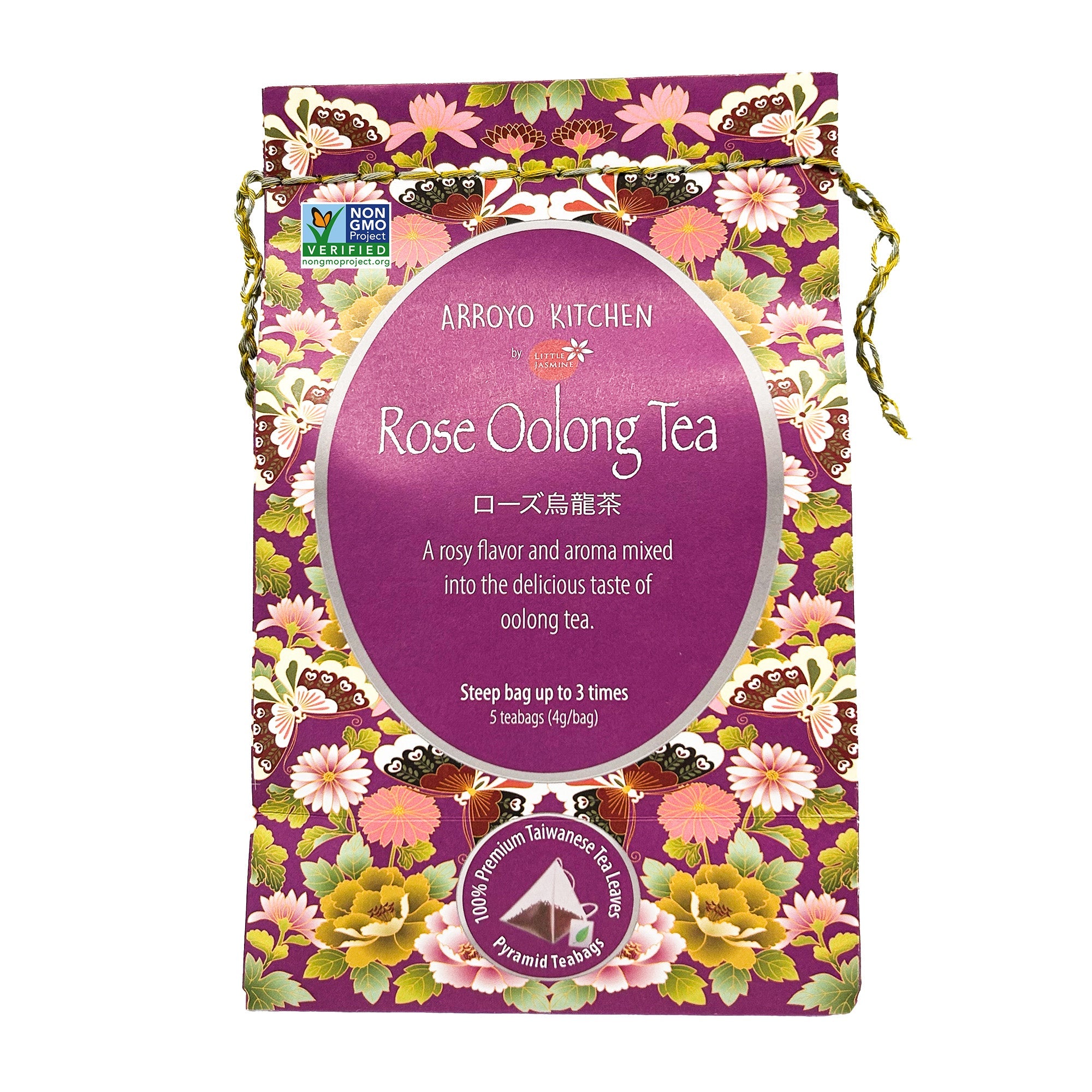 Arroyo Kitchen Rose Oolong Teabags