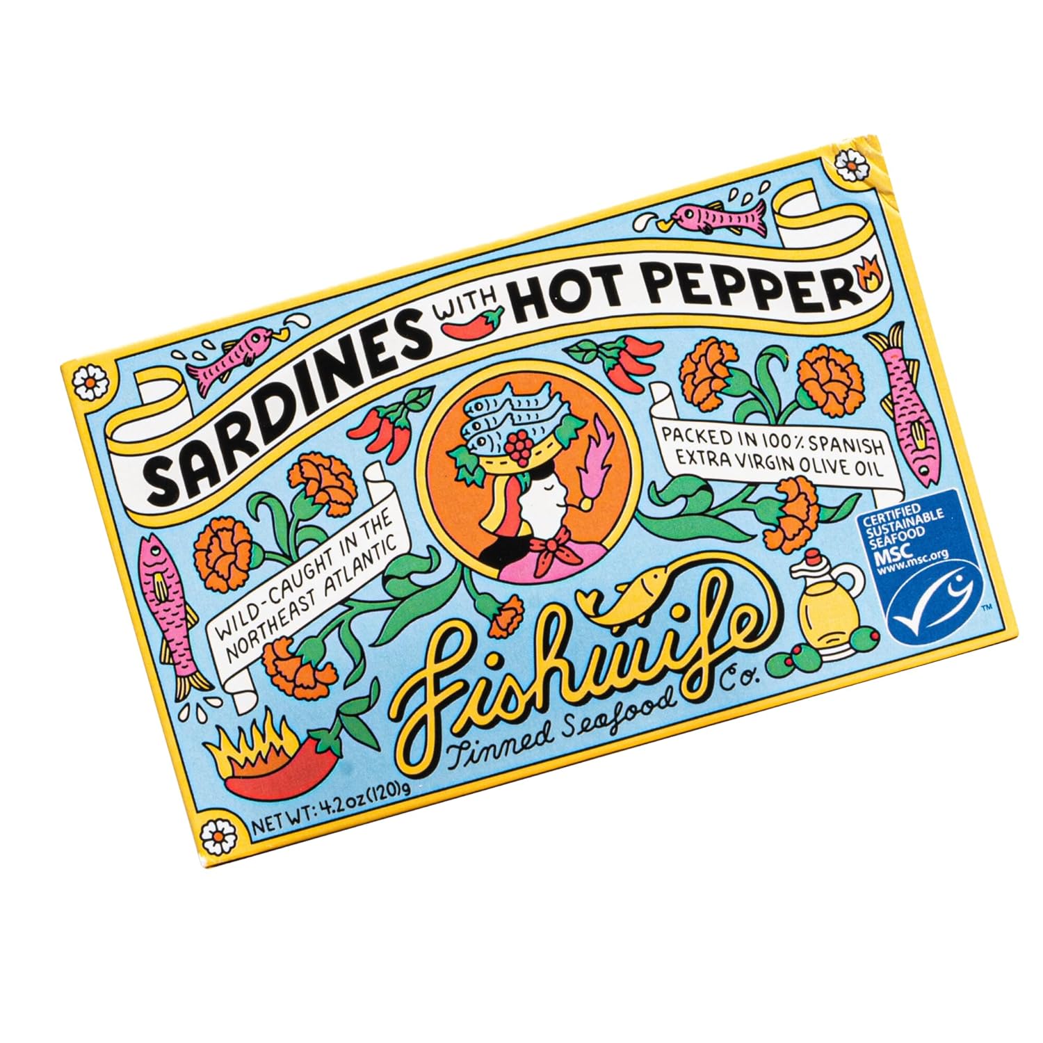 Fishwife Sardines with Hot Pepper