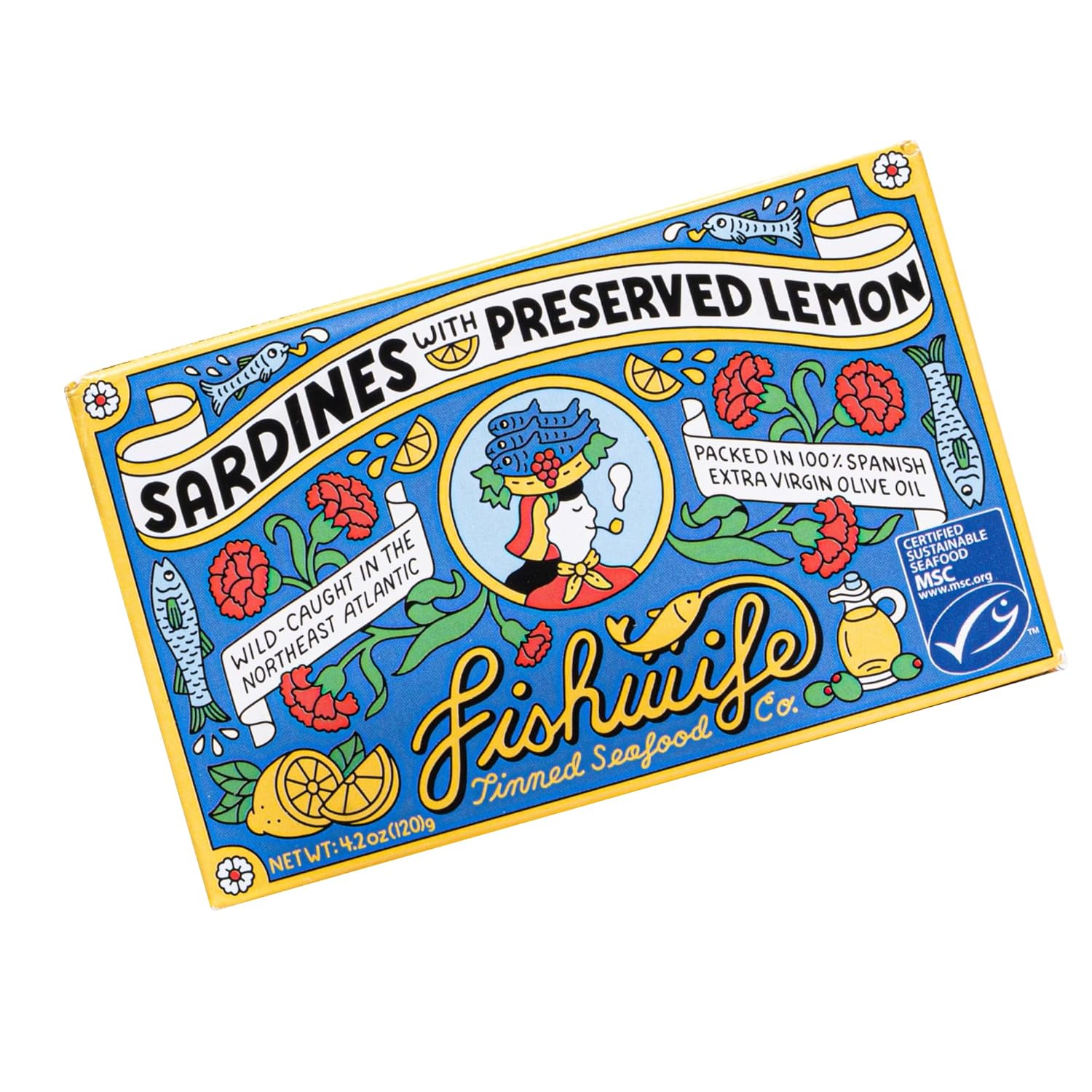 Fishwife Sardines with Preserved Lemon