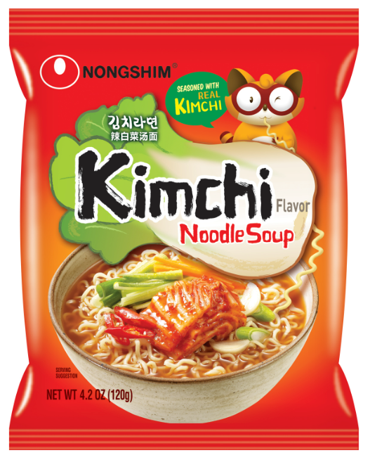 Nongshim Kimchi Ramyun Noodles 4 Pack