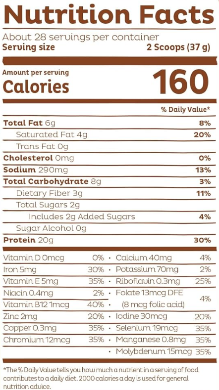 KOS Superfood Plant Protein Powder - Vanilla