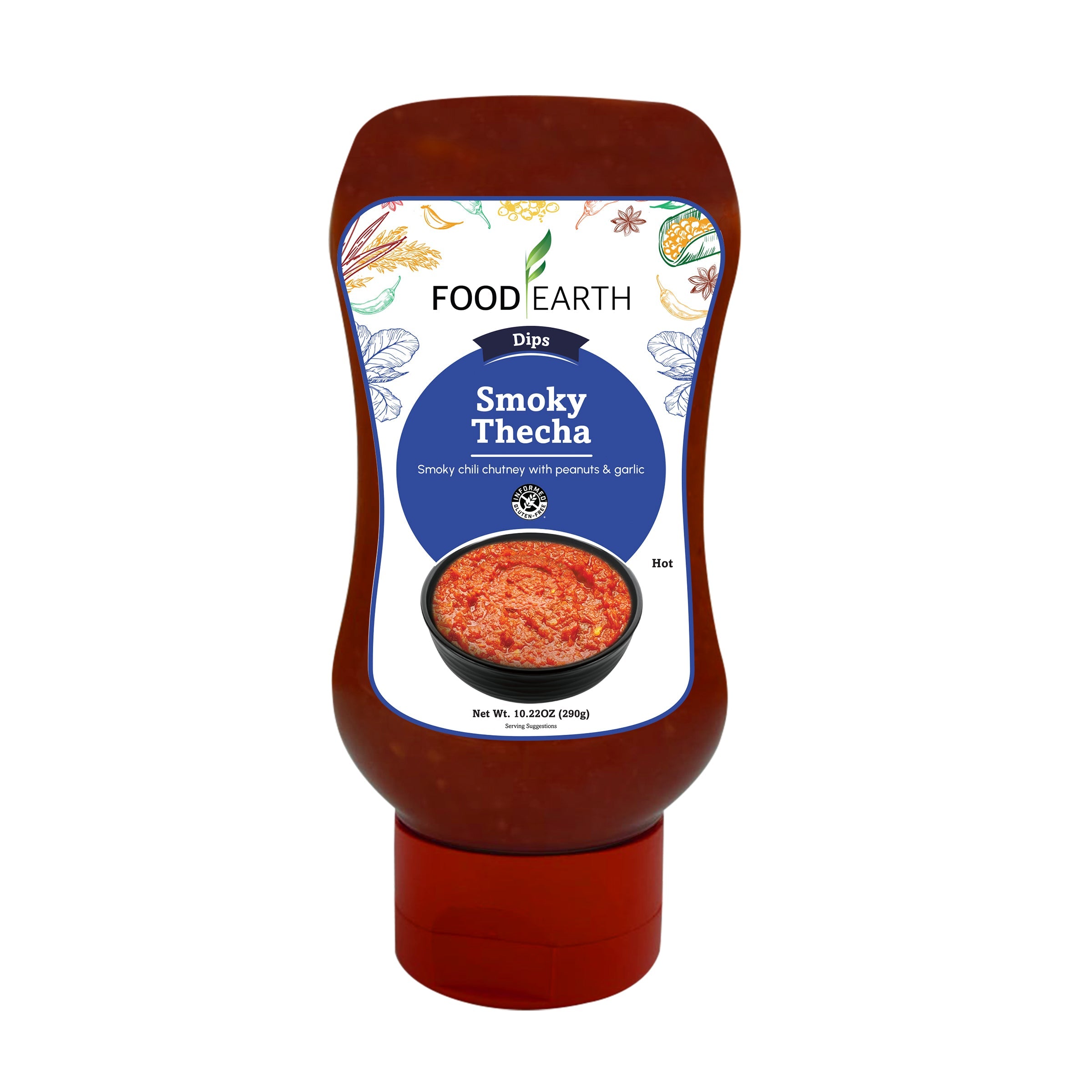 Food Earth Smoky Thecha Dip