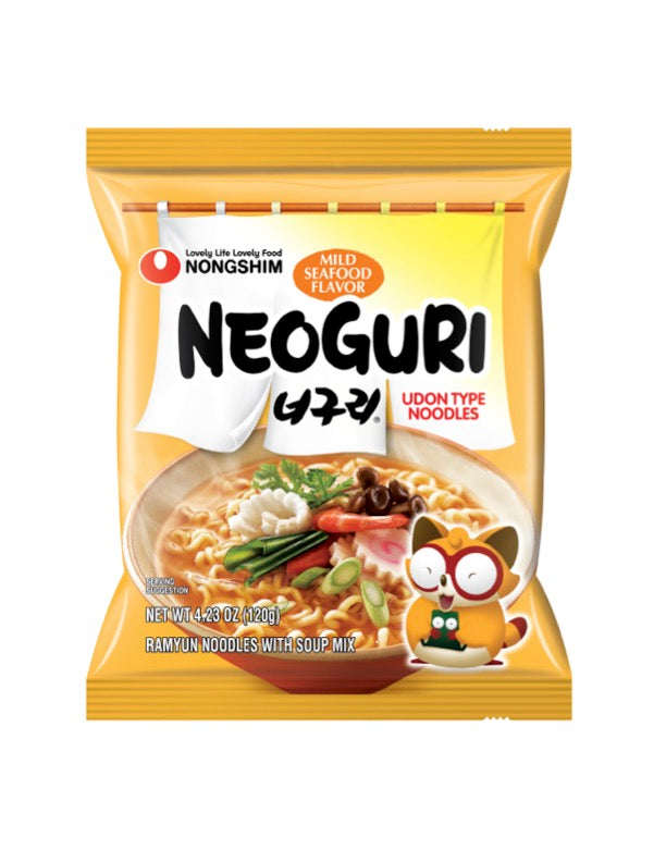 Nongshim Neoguri Mild Noodles (4 Pack)