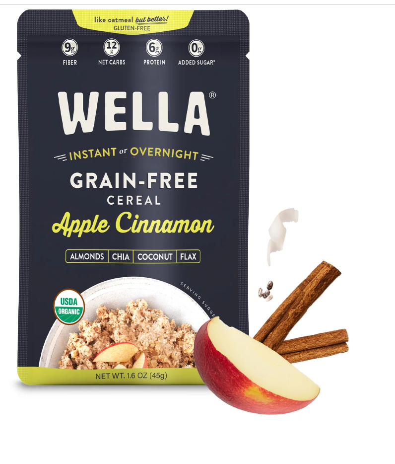 Wella Grain Free Apple Cinnamon Cereal Packets (10 Pack)