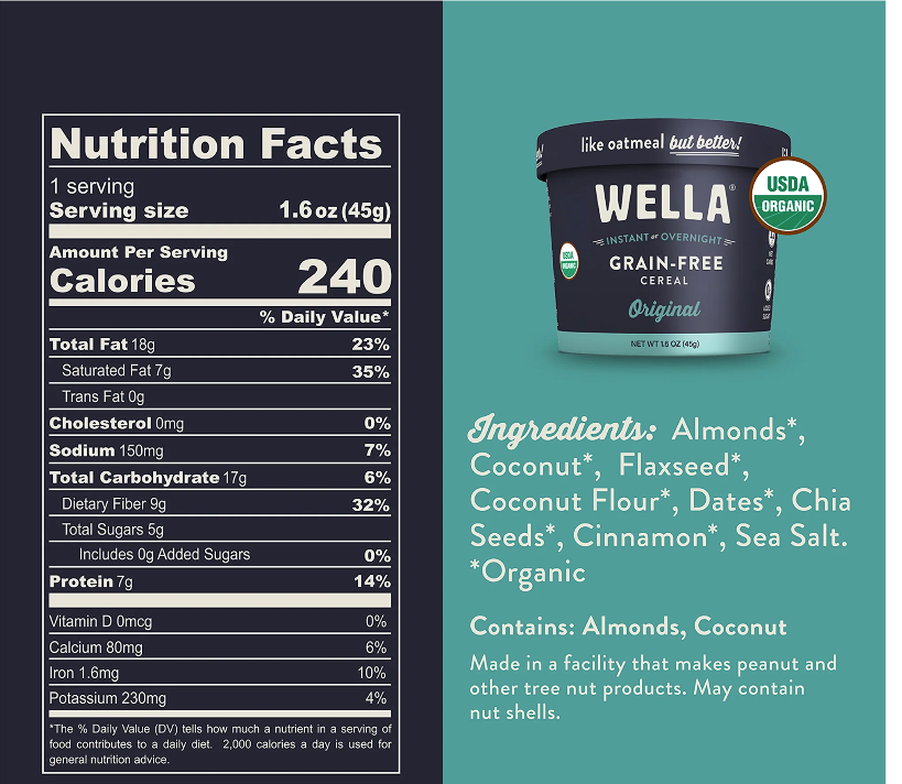 Wella Grain Free Original Cereal Cups (8 Pack)