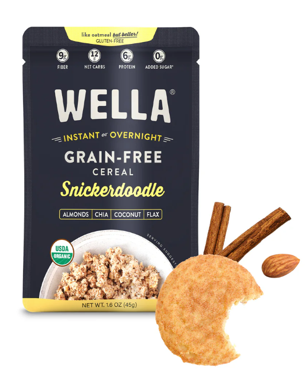 Wella Grain Free Snickerdoodle Cereal Packets (10 Pack)