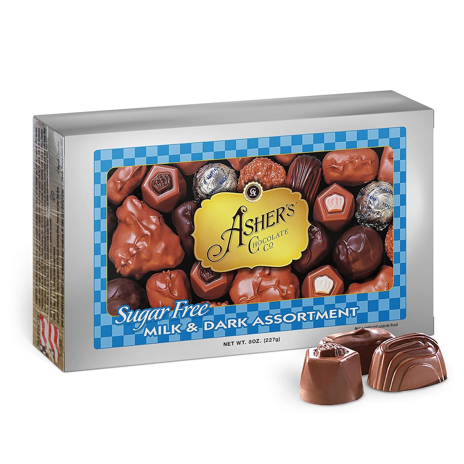 Asher's Chocolates Sugar Free Assortment 8oz